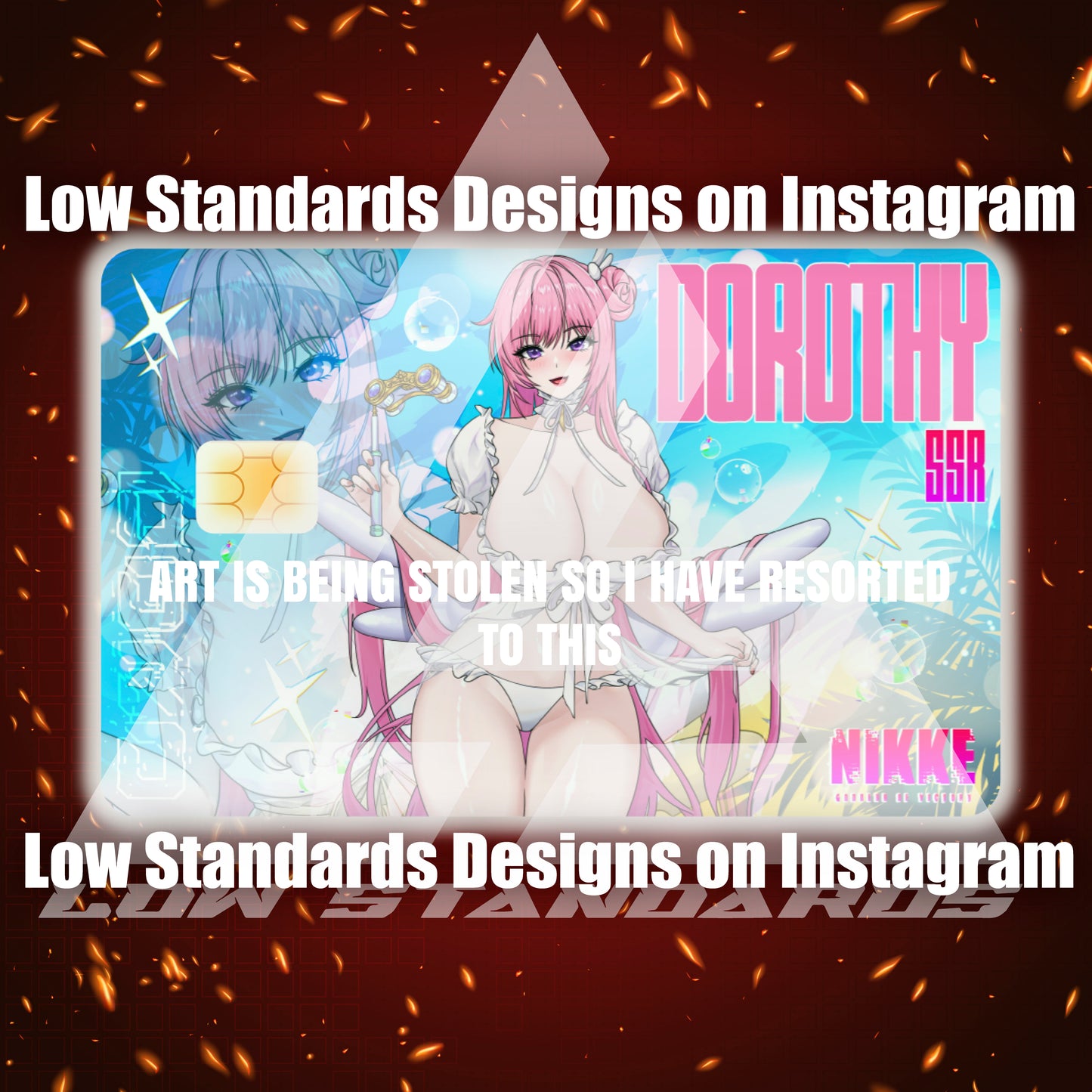 Summer Time Dorothy Credit Card Skin