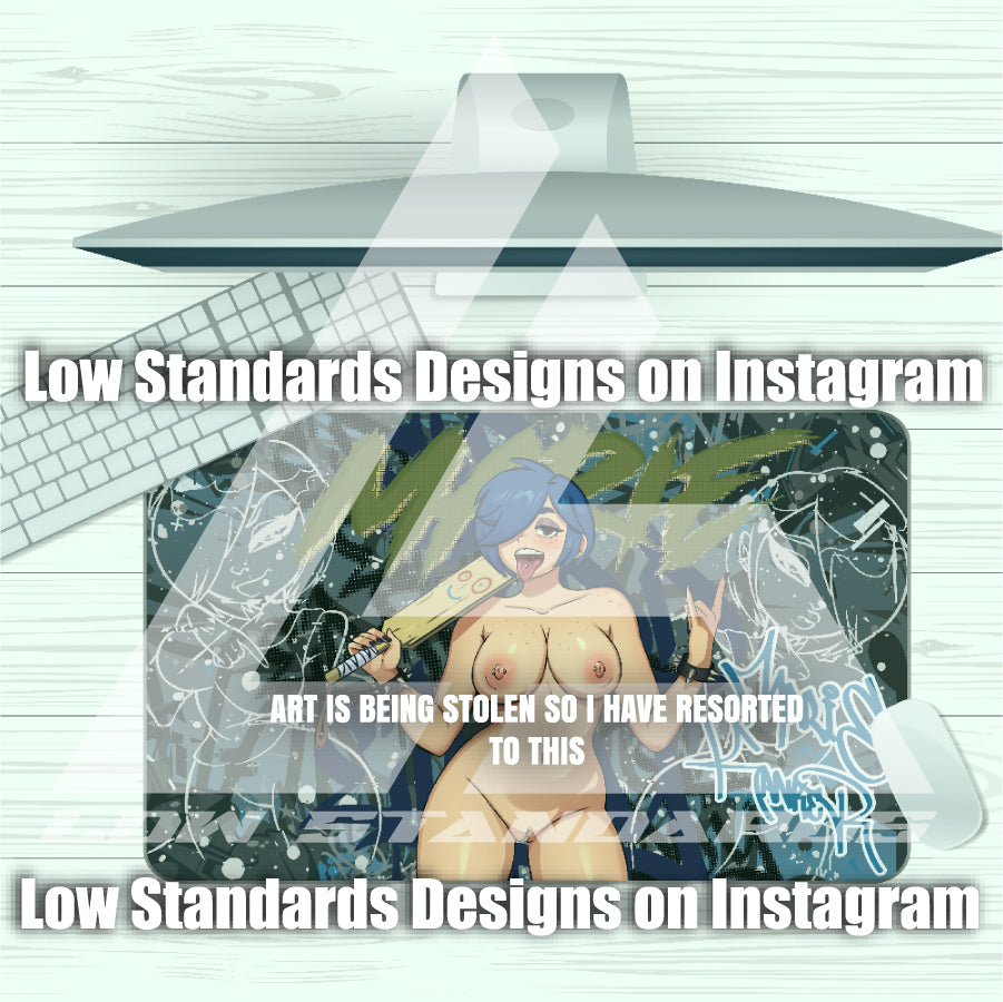 BDSM Marie Kanker Mousepad