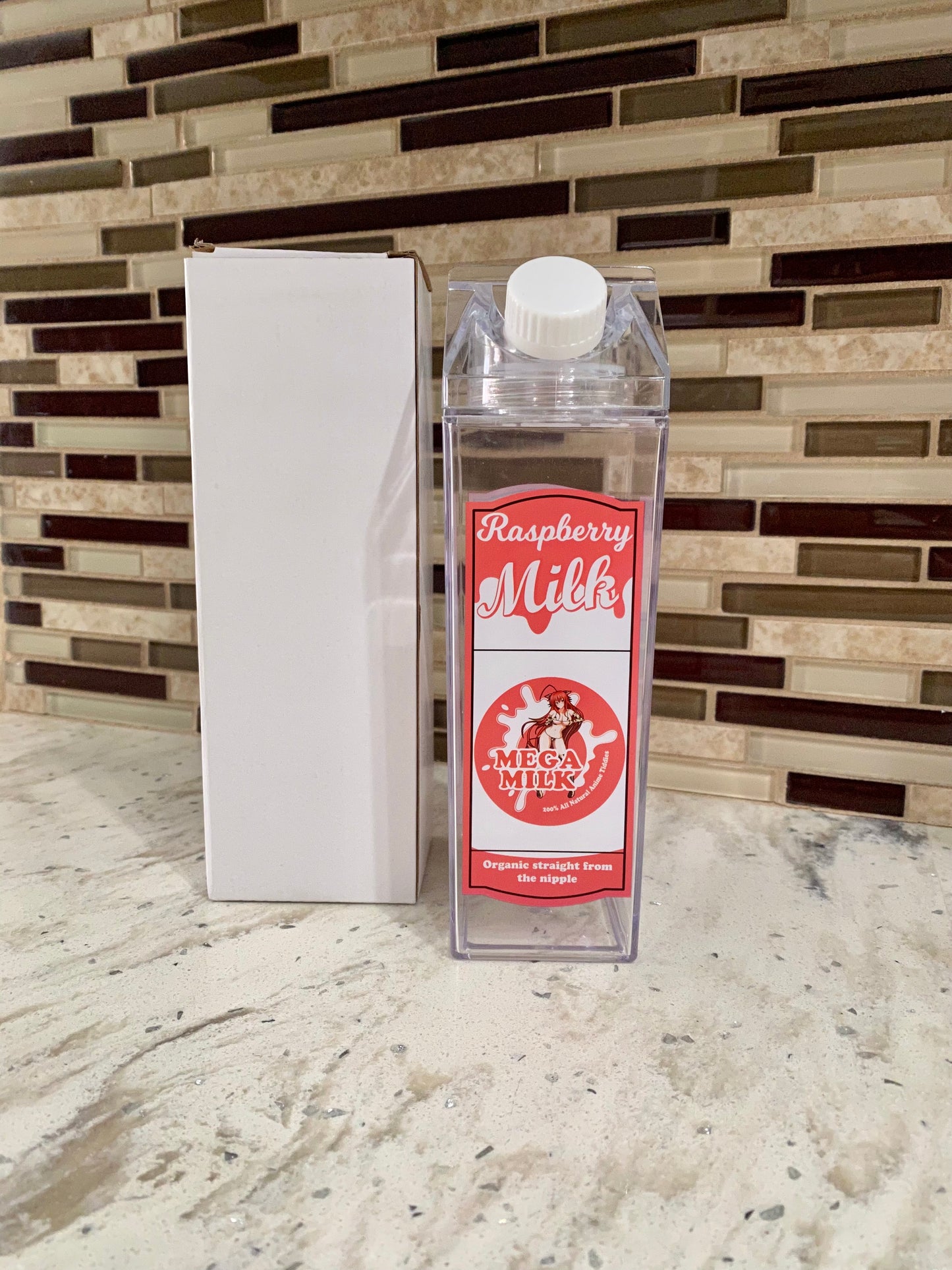 Rias Milk Carton Water Bottle