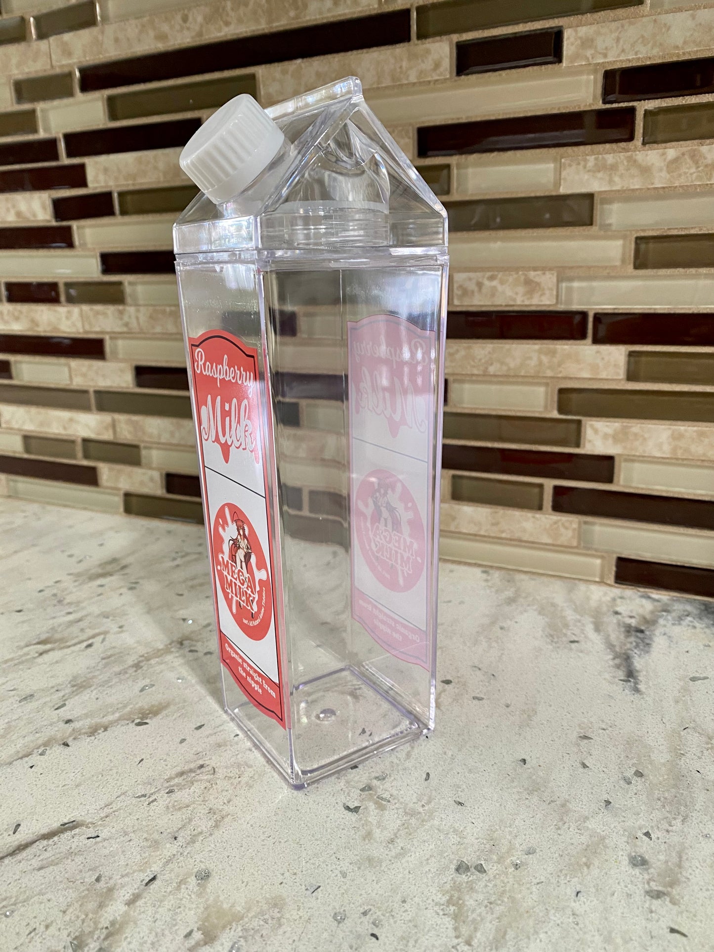 Rias Milk Carton Water Bottle