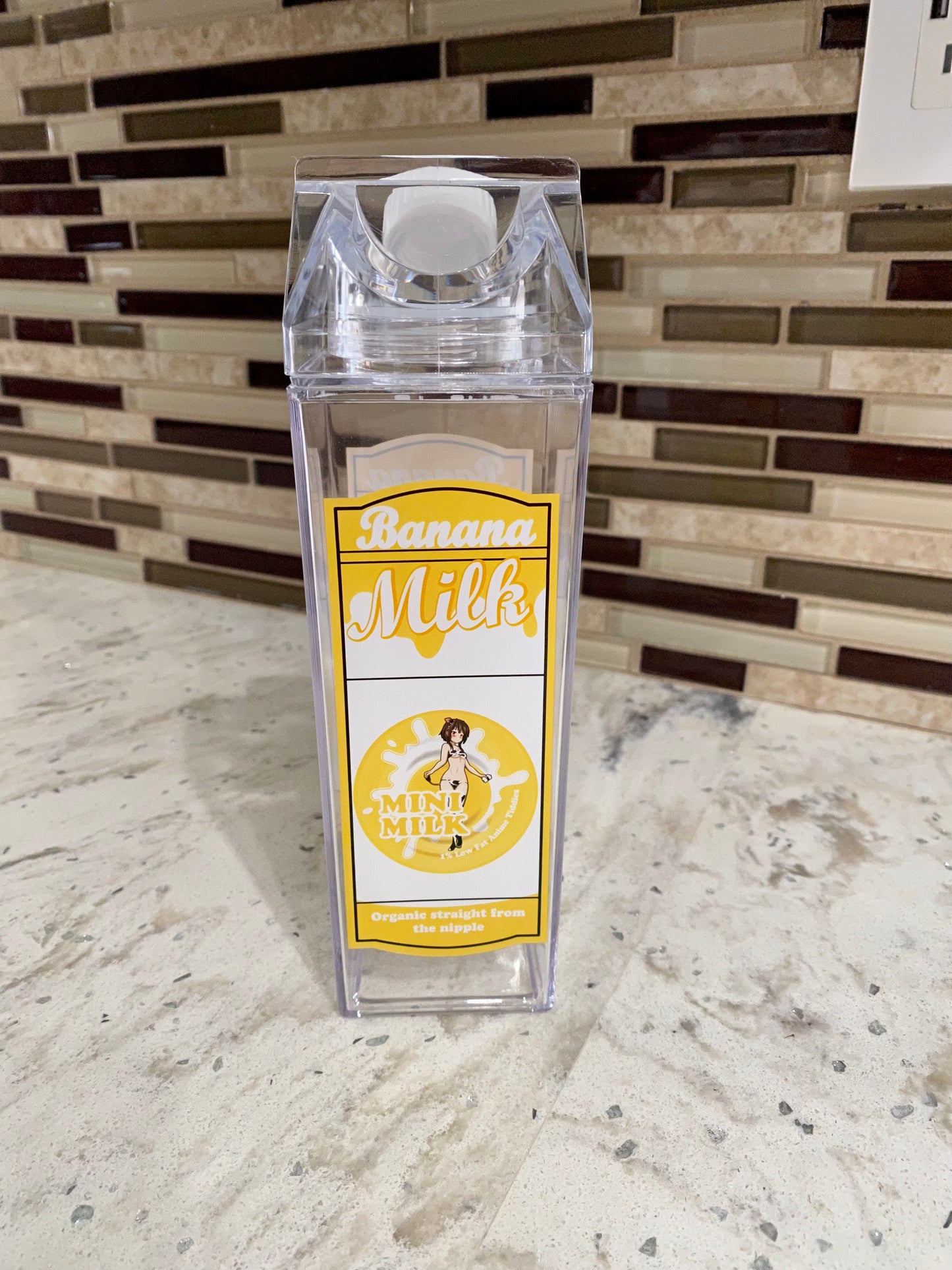 Megumin Milk Carton Water Bottle