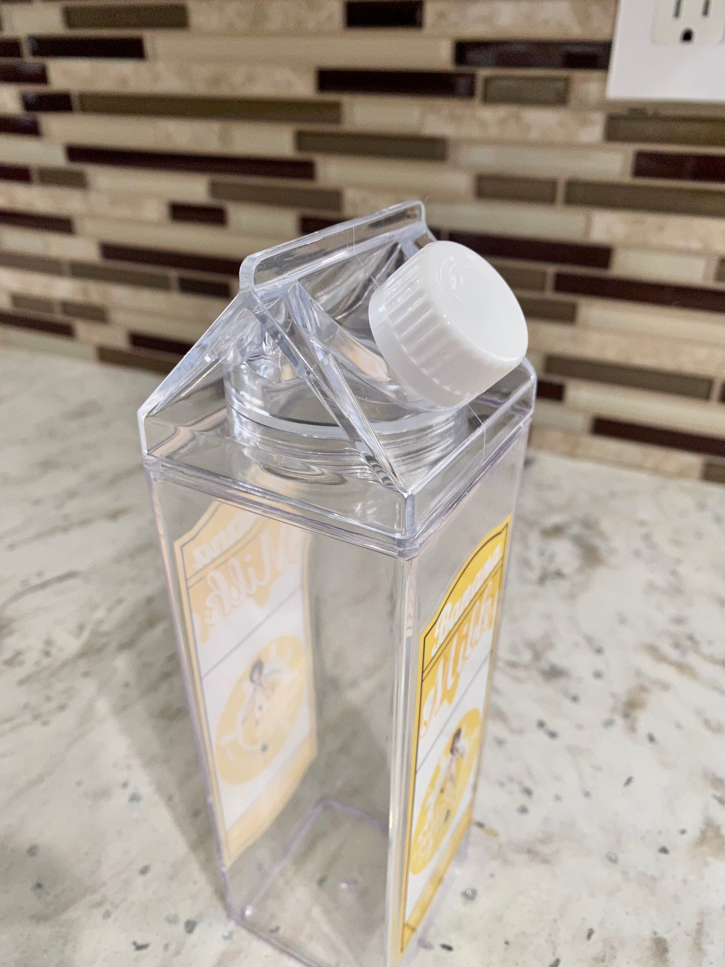 Megumin Milk Carton Water Bottle