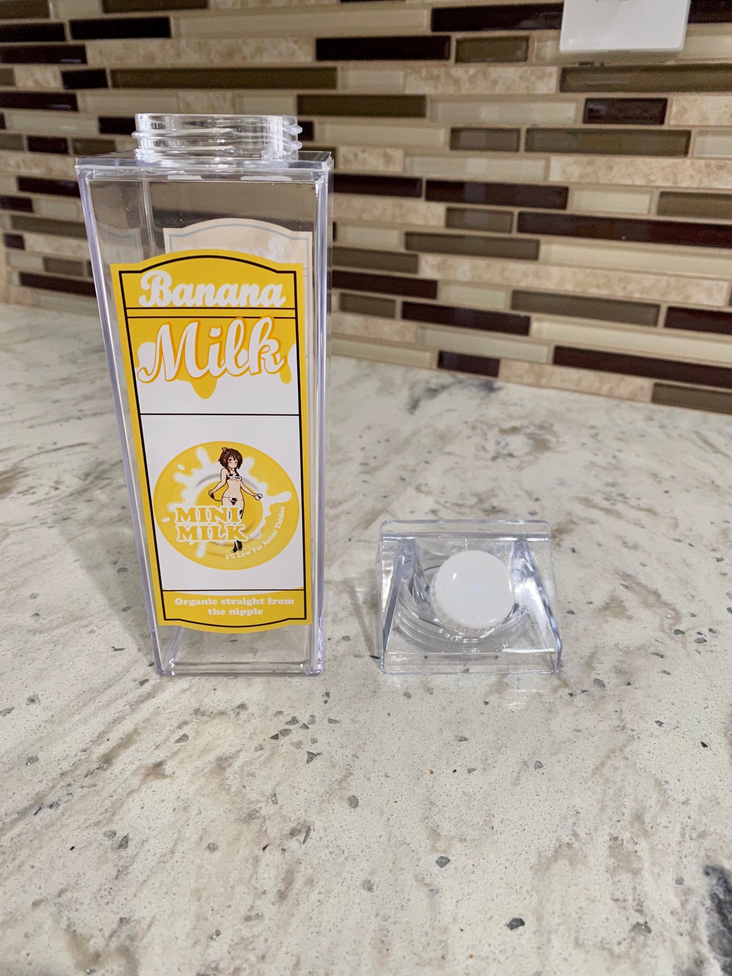 Megumin Milk Carton Water Bottle