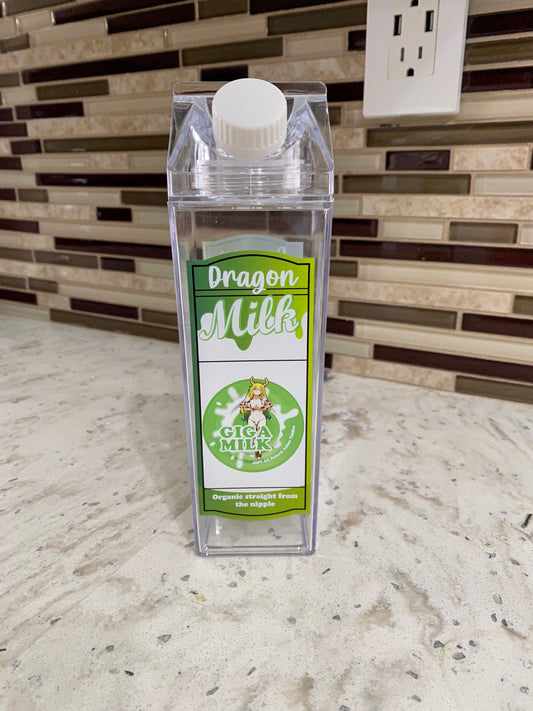 Locoa Milk Carton Water Bottle