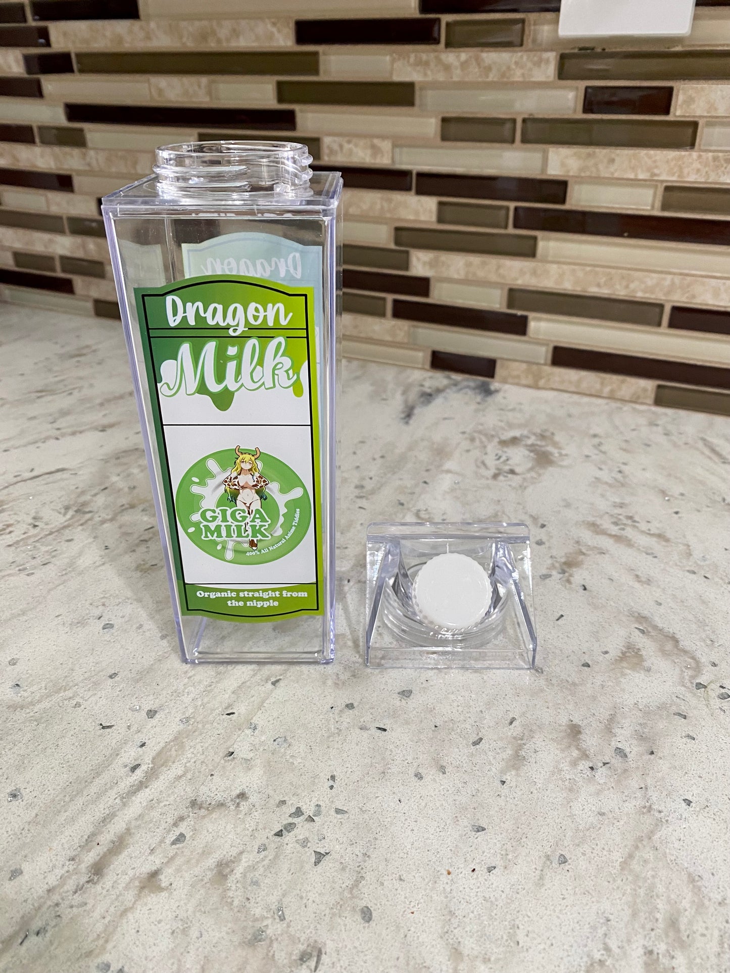 Locoa Milk Carton Water Bottle