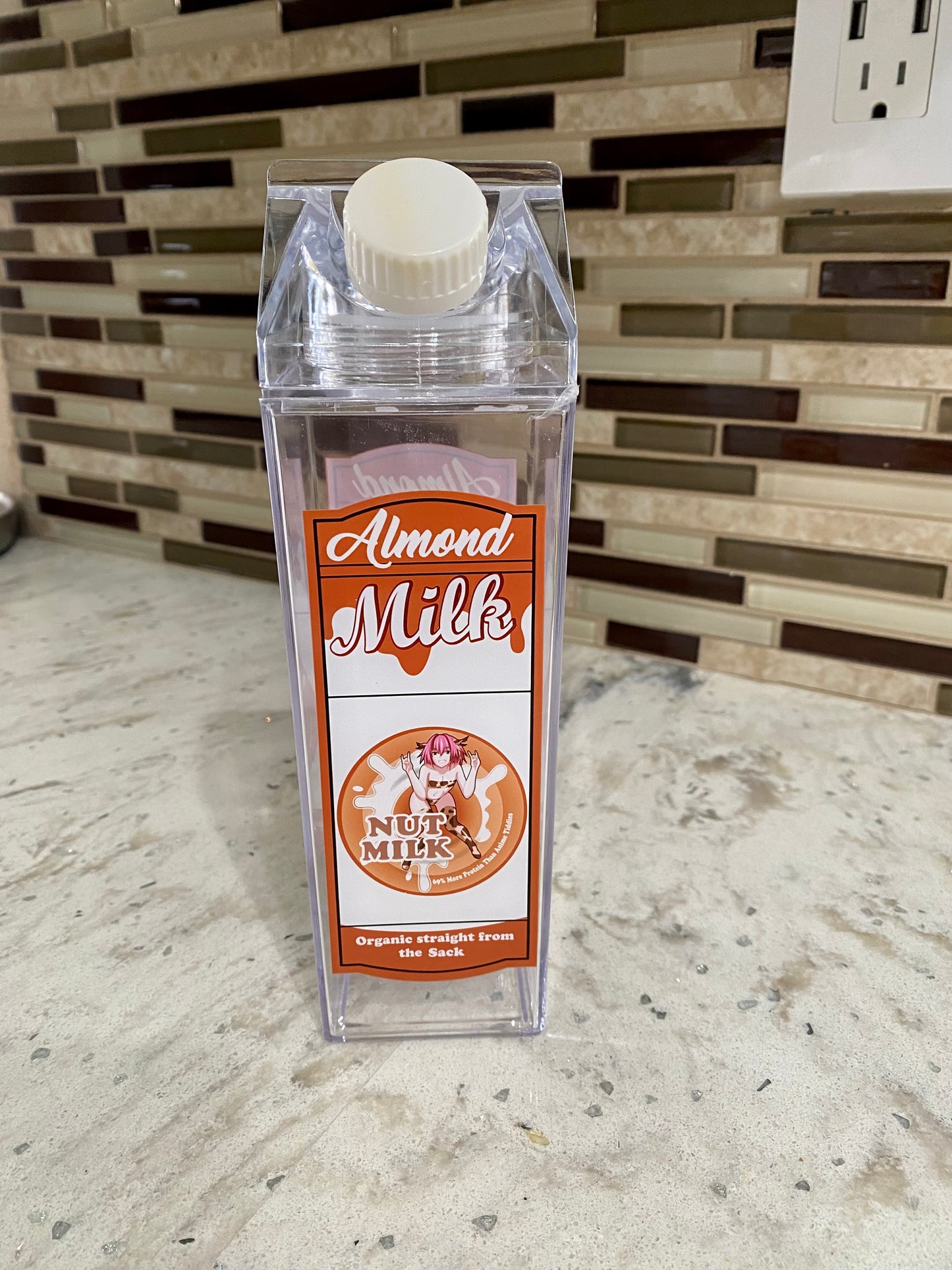 Astolfo Milk Carton Water Bottle