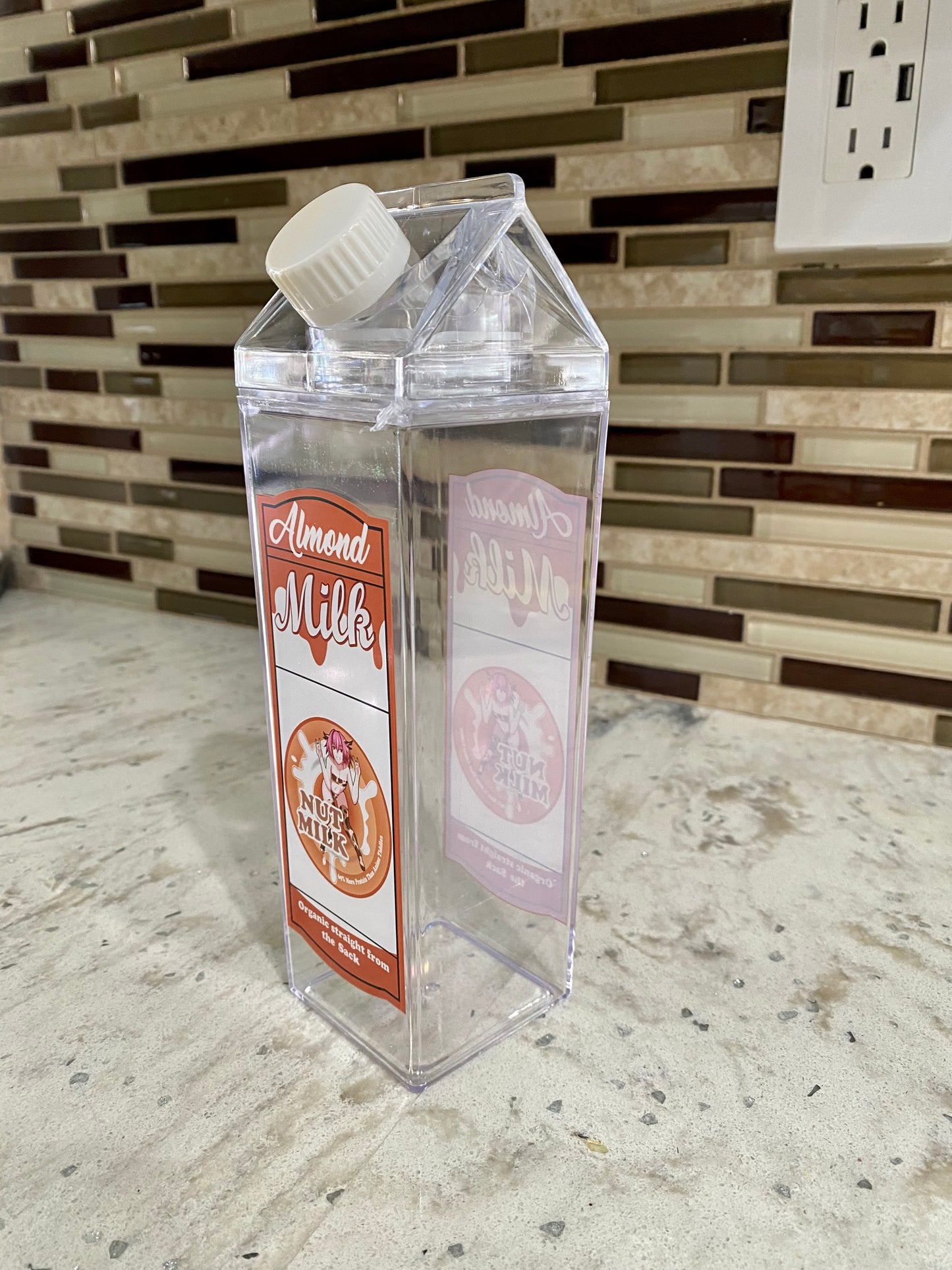 Astolfo Milk Carton Water Bottle