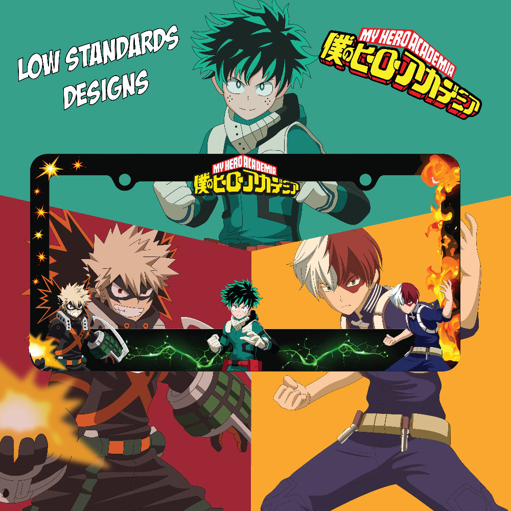 My Hero Academia License Plate Frame