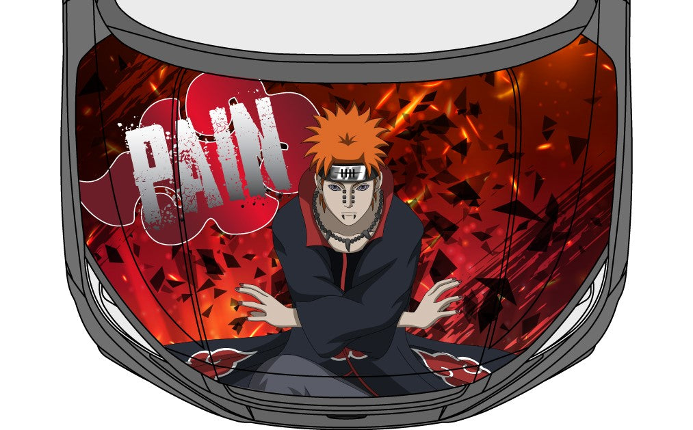 Pain Universal Itasha Hood Wrap Design Files
