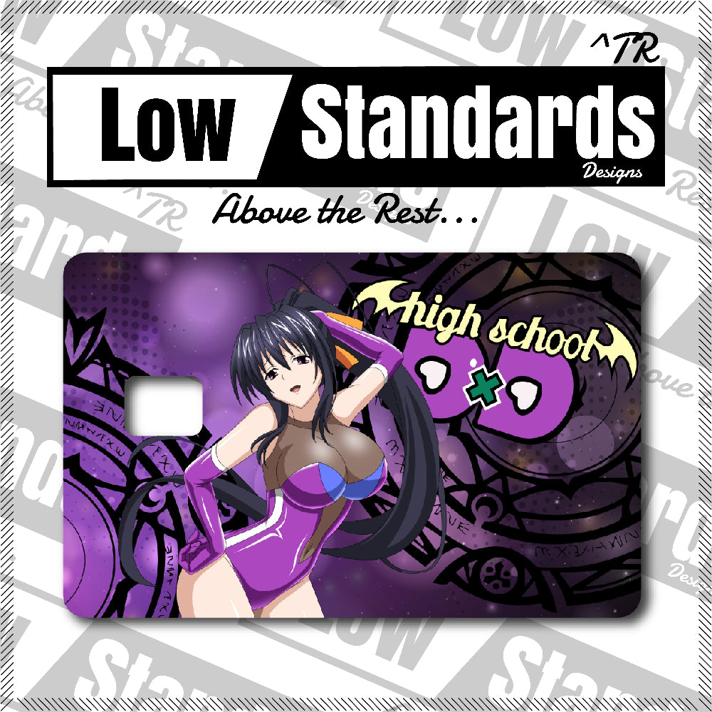 Race Queen Akeno Credit Card Skin