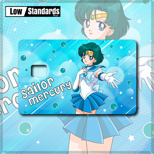 Sailor Mercury Credit Card Skin