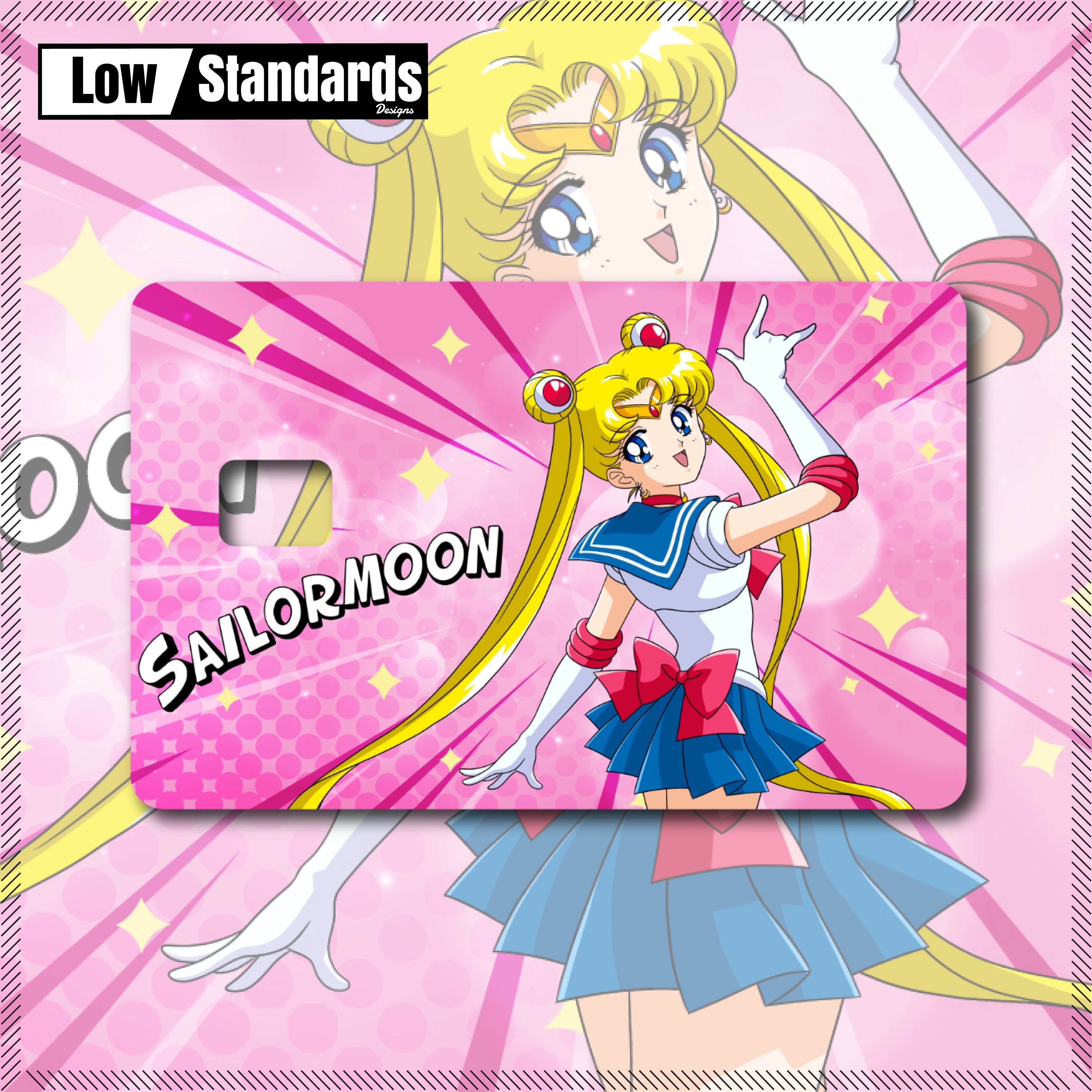 Sailor Moon Cutie Credit Card Credit Card Skin – Anime Town Creations