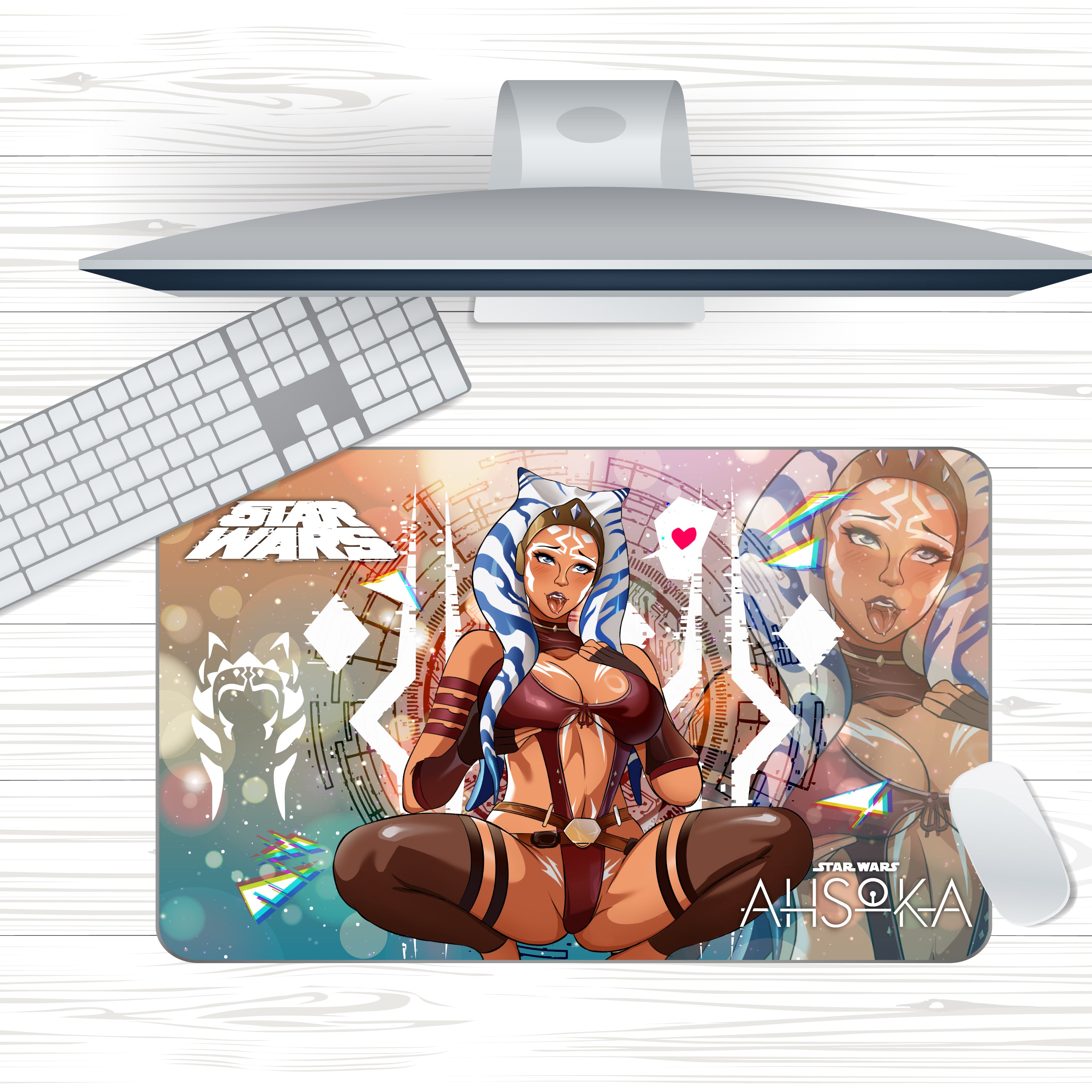 Anime Waifu Ahsoka Mousepad