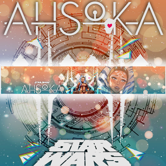 Ahegao Ahsoka Windshield Banner