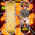 Anime Waifu Skate Deck Ahegao Makima