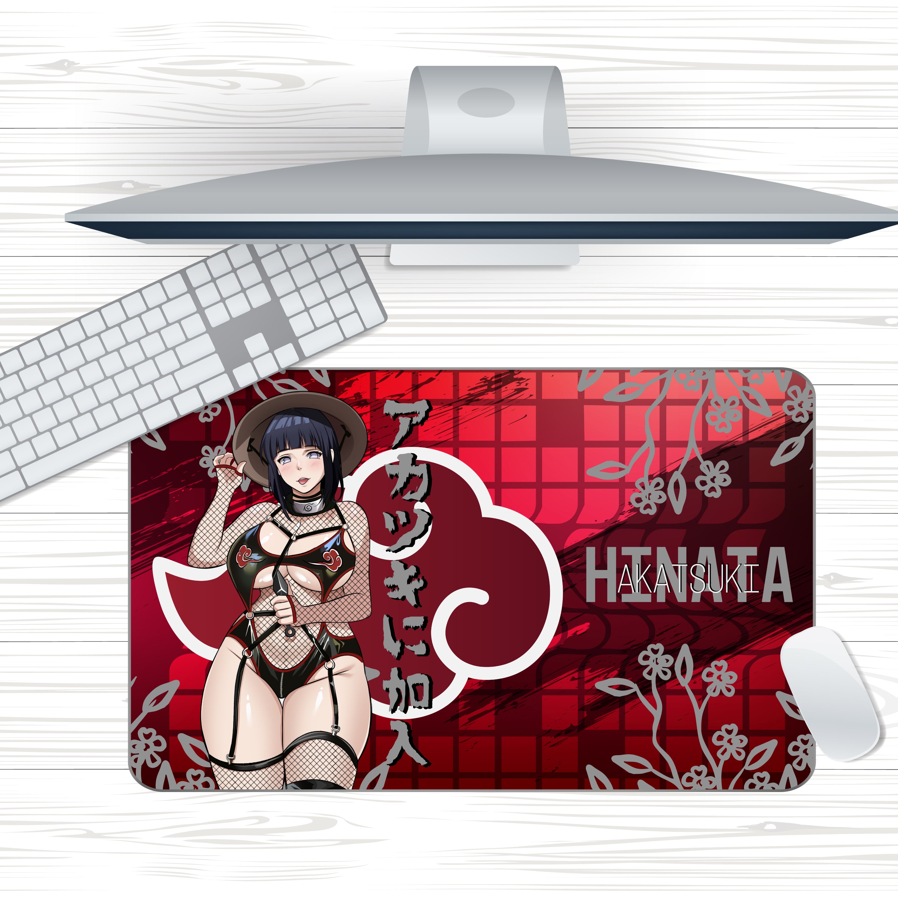 Anime Waifu Hinata Mousepad