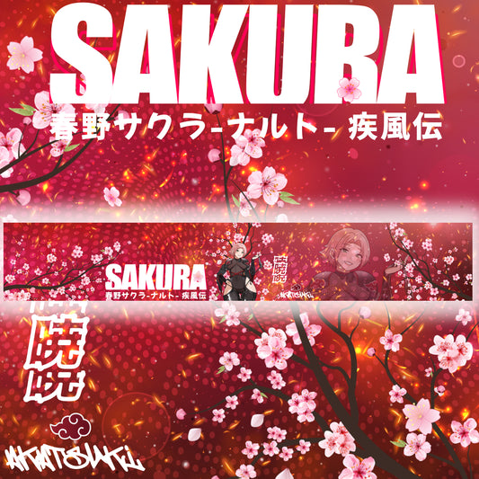 Seductive Sakura Windshield Banner