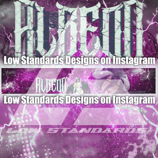 Seductive Albedo <3 Windshield Banner