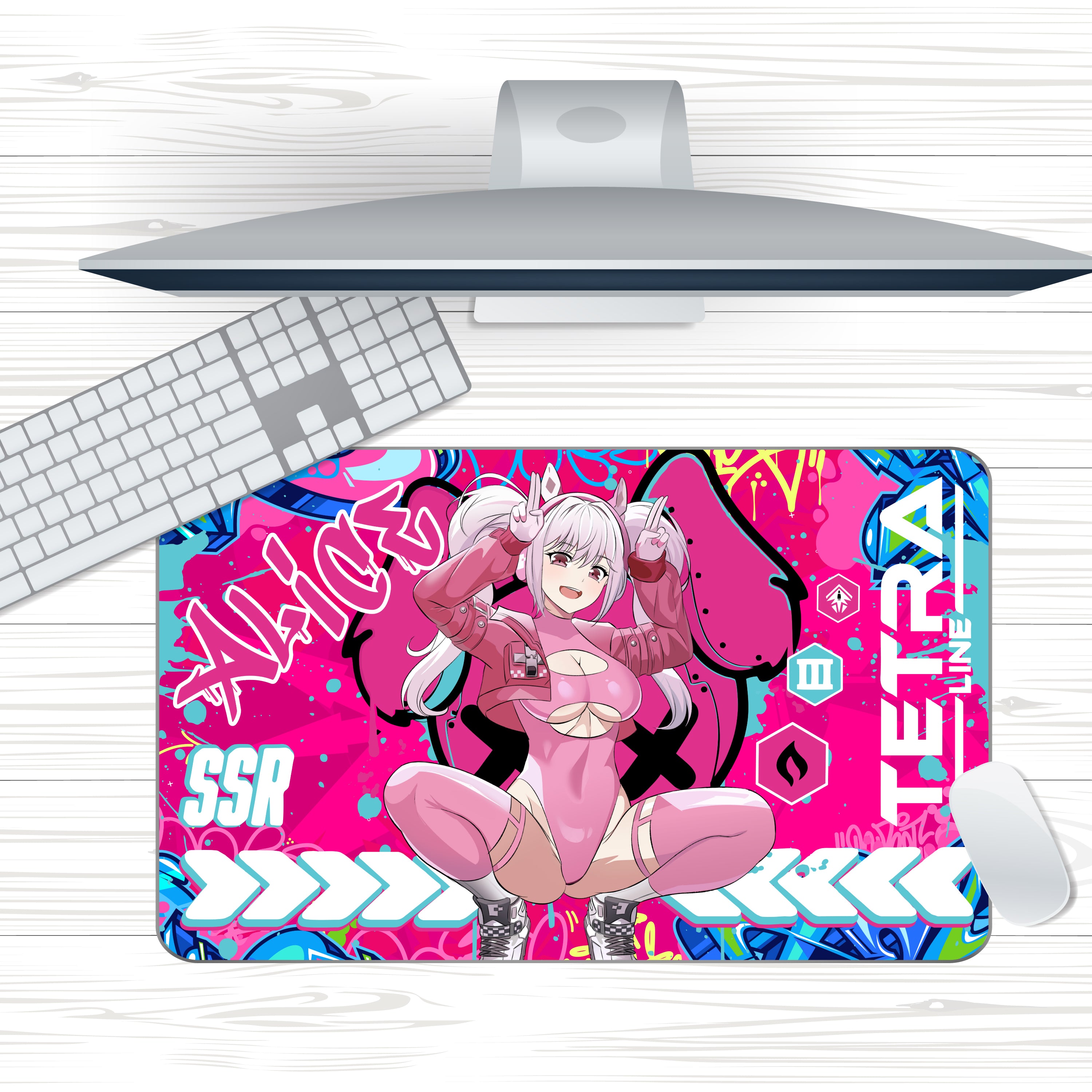Anime Waifu Nikke Alice Mousepad