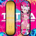 Anime Waifu Skate Deck Alice
