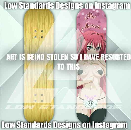 Mio Naruse Skate Deck