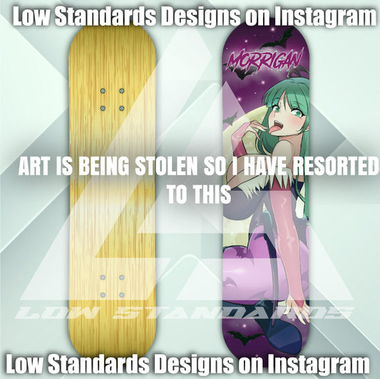 Morrigan Aensland Skate Deck