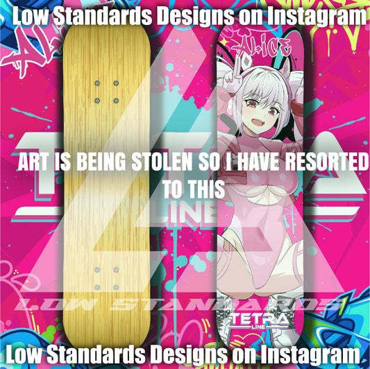 Nikke Alice Skate Deck