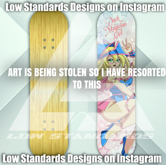 Dark Magician Girl Skate Deck
