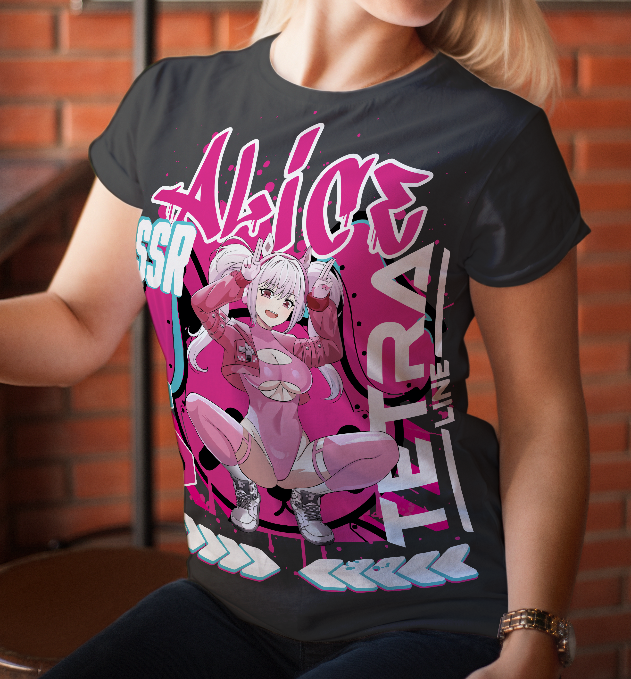 Screen Printed Apparel Alice