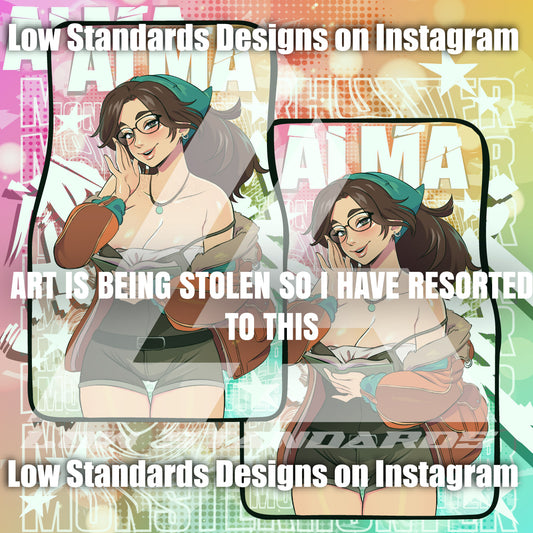Alma <3 MHW Car Mats
