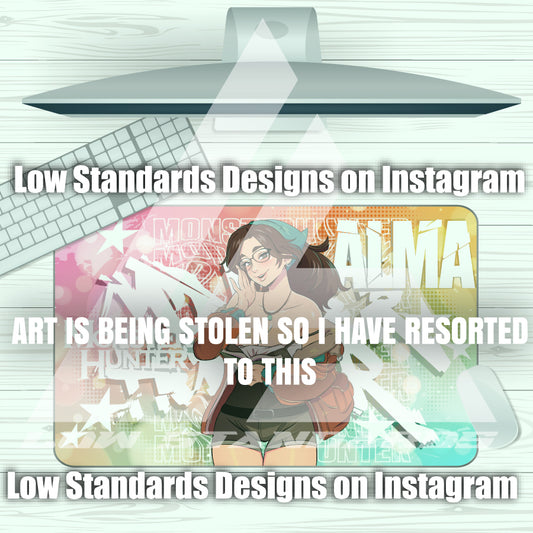 Alma <3 MHW Mousepad