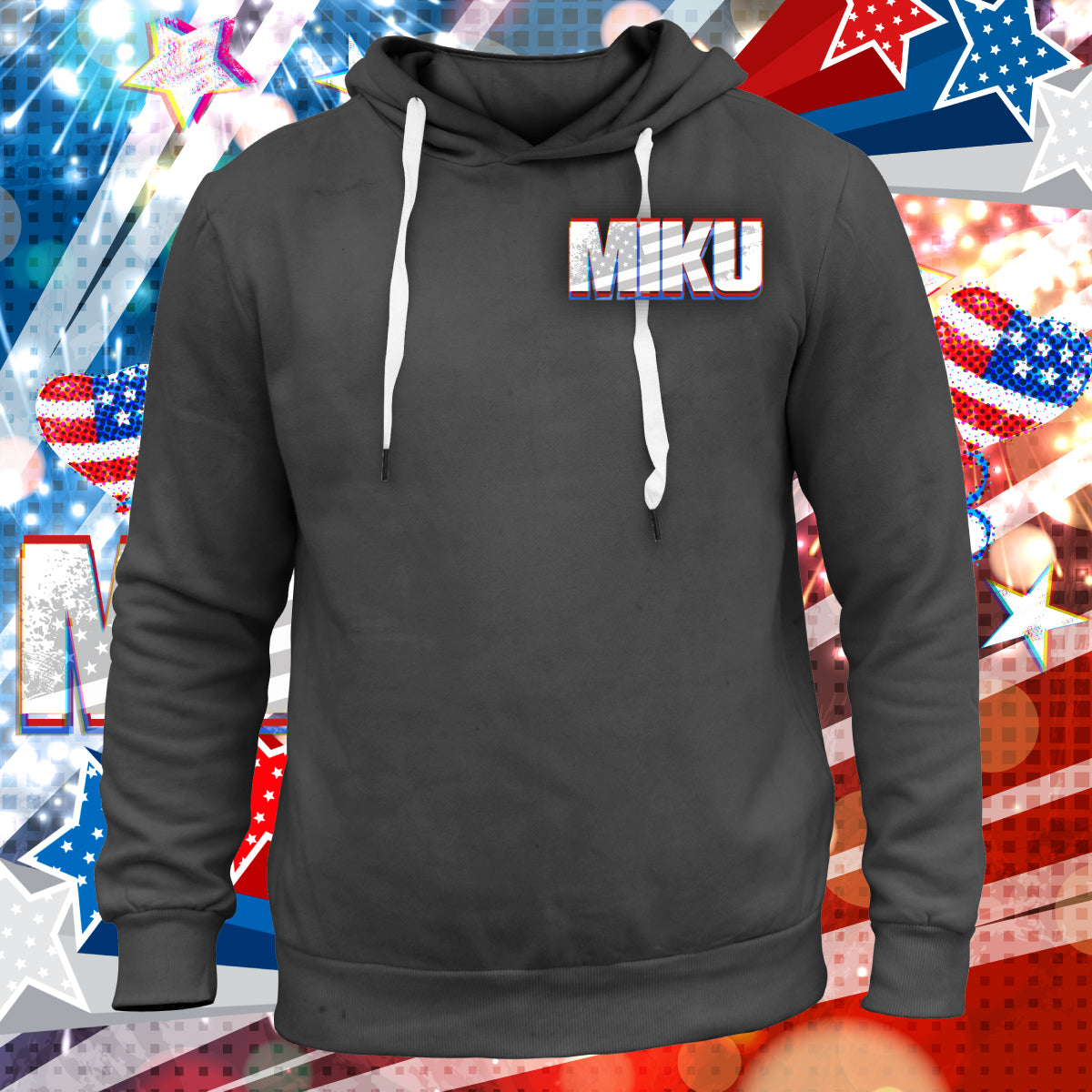 Screen Printed Apparel American Miku