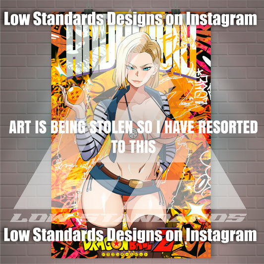 Android 18 Poster / Wall Banner