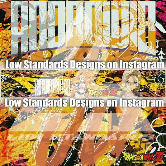 Android 18 Windshield Banner