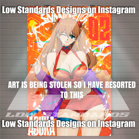 Asuka Langley <3 Poster / Wall Banner