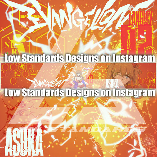 Asuka Langley <3 Windshield Banner