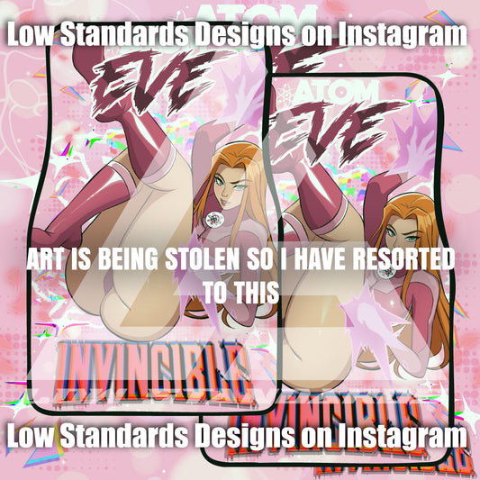 Atom Eve <3 Car Mats