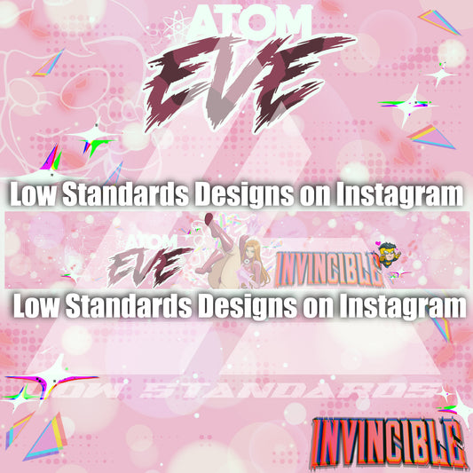 Atom Eve <3 Windshield Banner