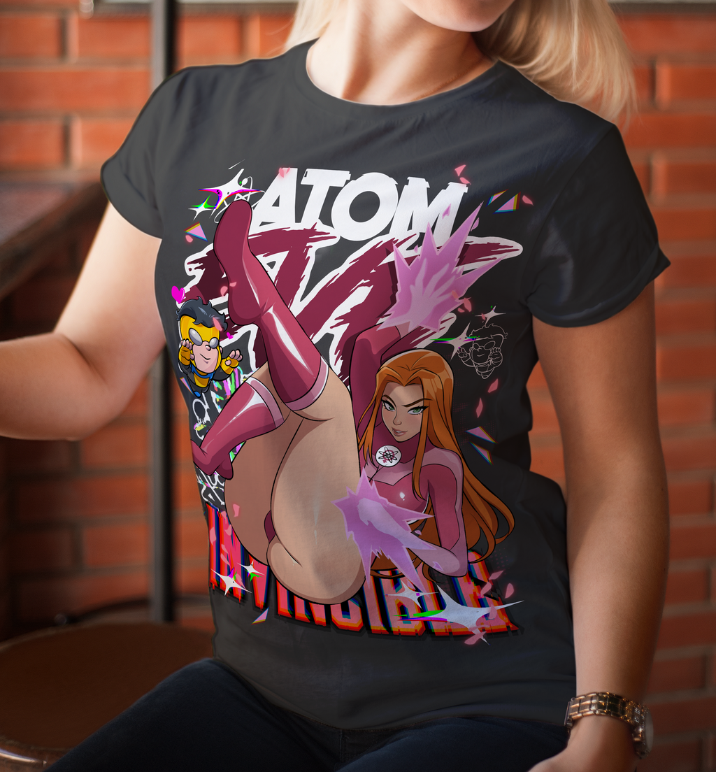 Screen Printed Apparel Atom Eve
