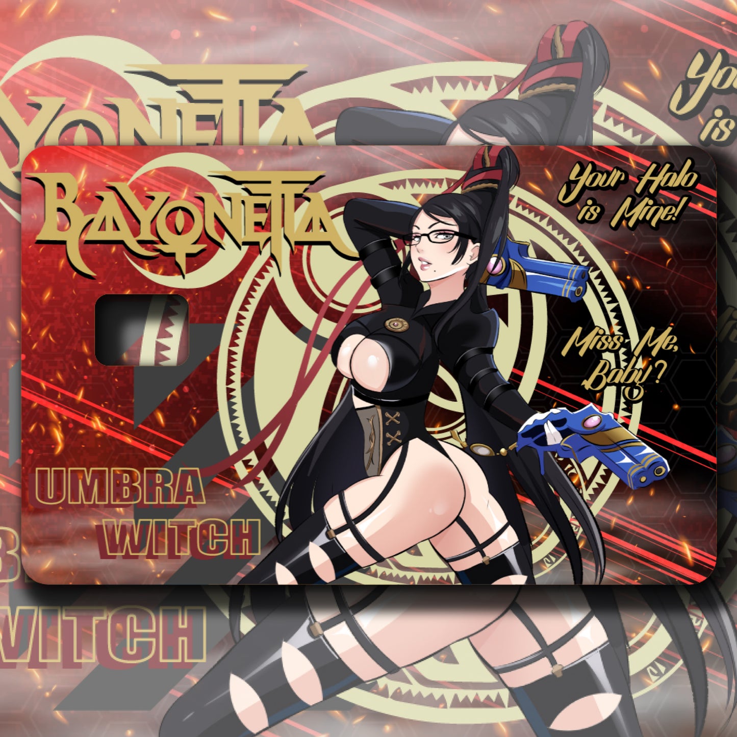 Bayonetta Credit Card Skin