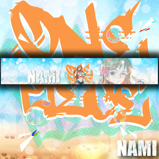 Beach Babe Nami <3 Windshield Banner