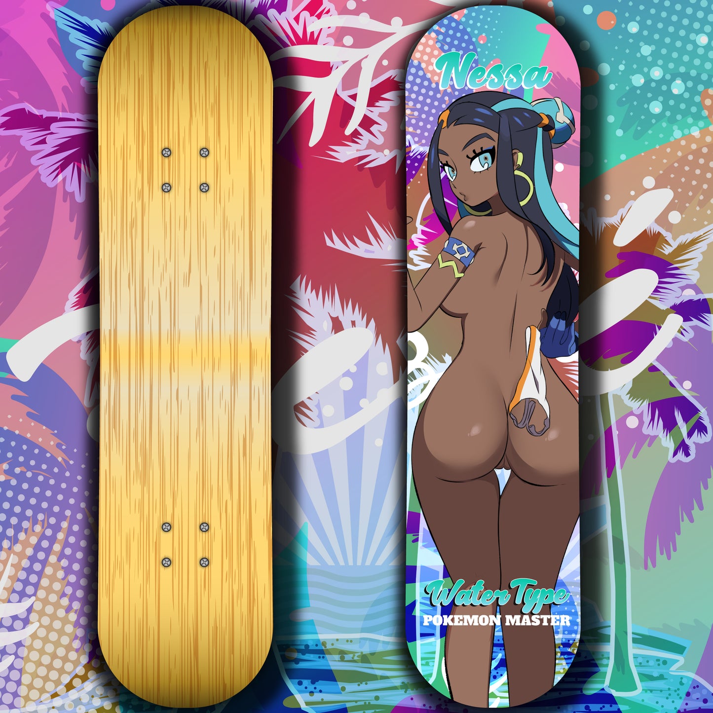 Beach Babe Nessa Skate Deck