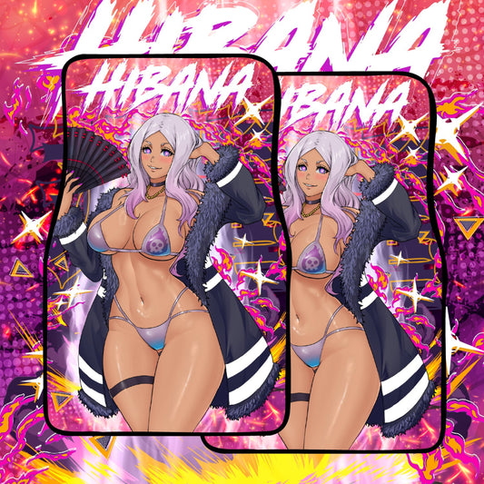 Seductive Bikini Babe Hib-ana-a Car Mats