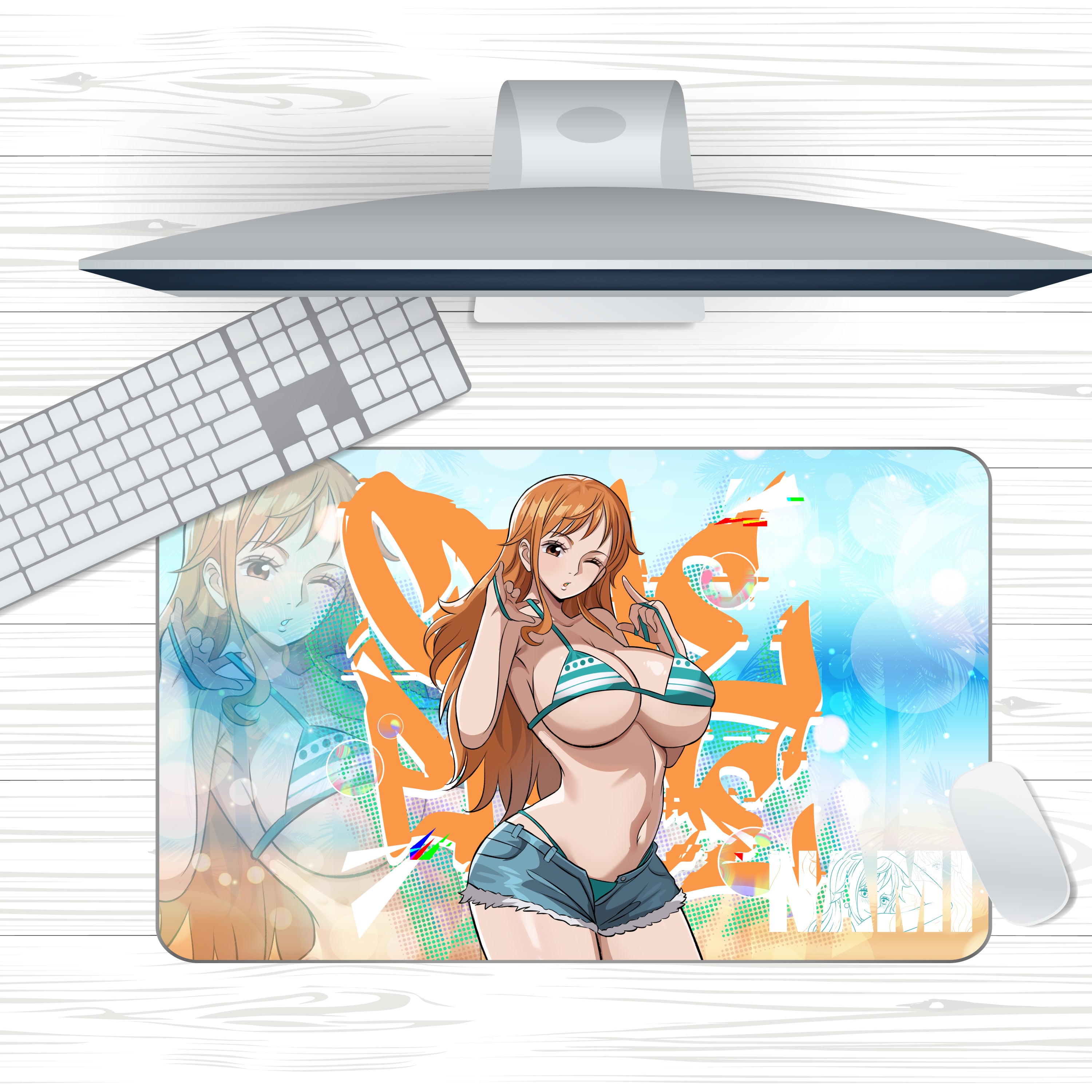 Anime Waifu Nami Mousepad