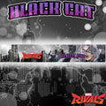 Vehicle Windshield Banner Black Cat