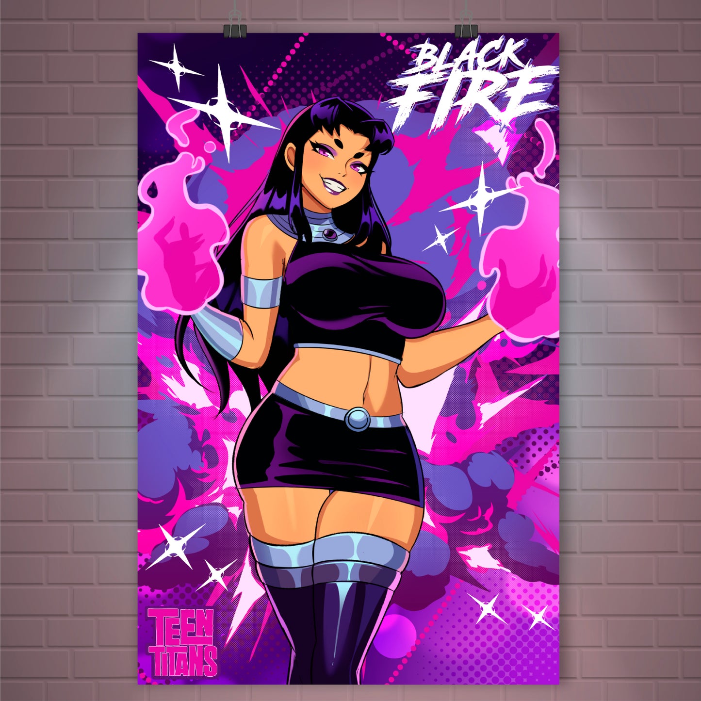 Blackfire <3 Poster / Wall Banner