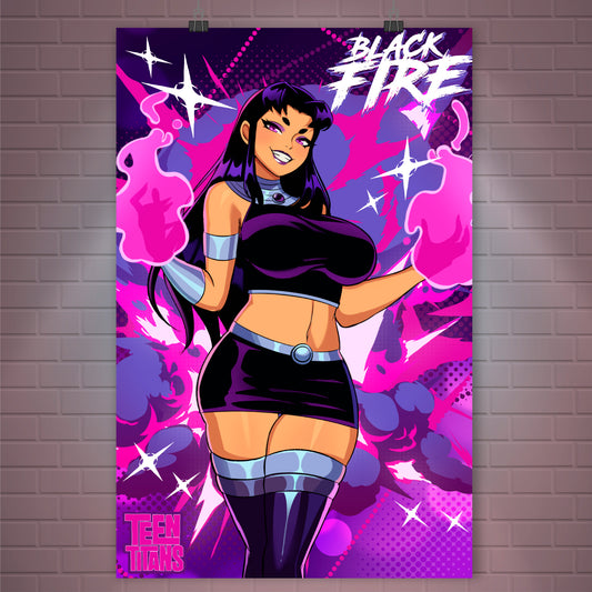 Blackfire <3 Poster / Wall Banner