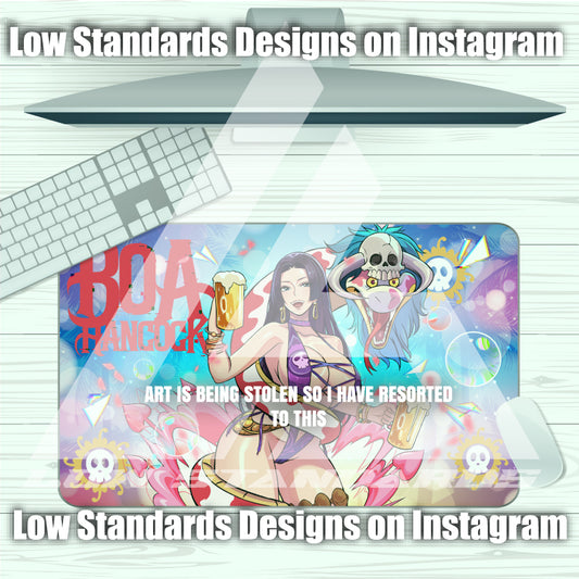 Beach Babe Boa Hancock Mousepad