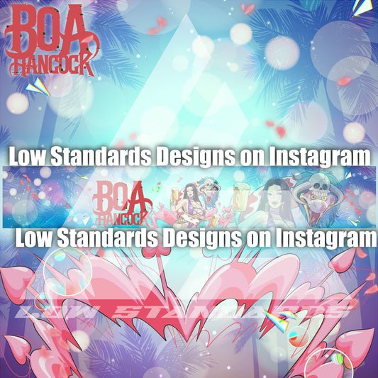 Beach Babe Boa Hancock Windshield Banner