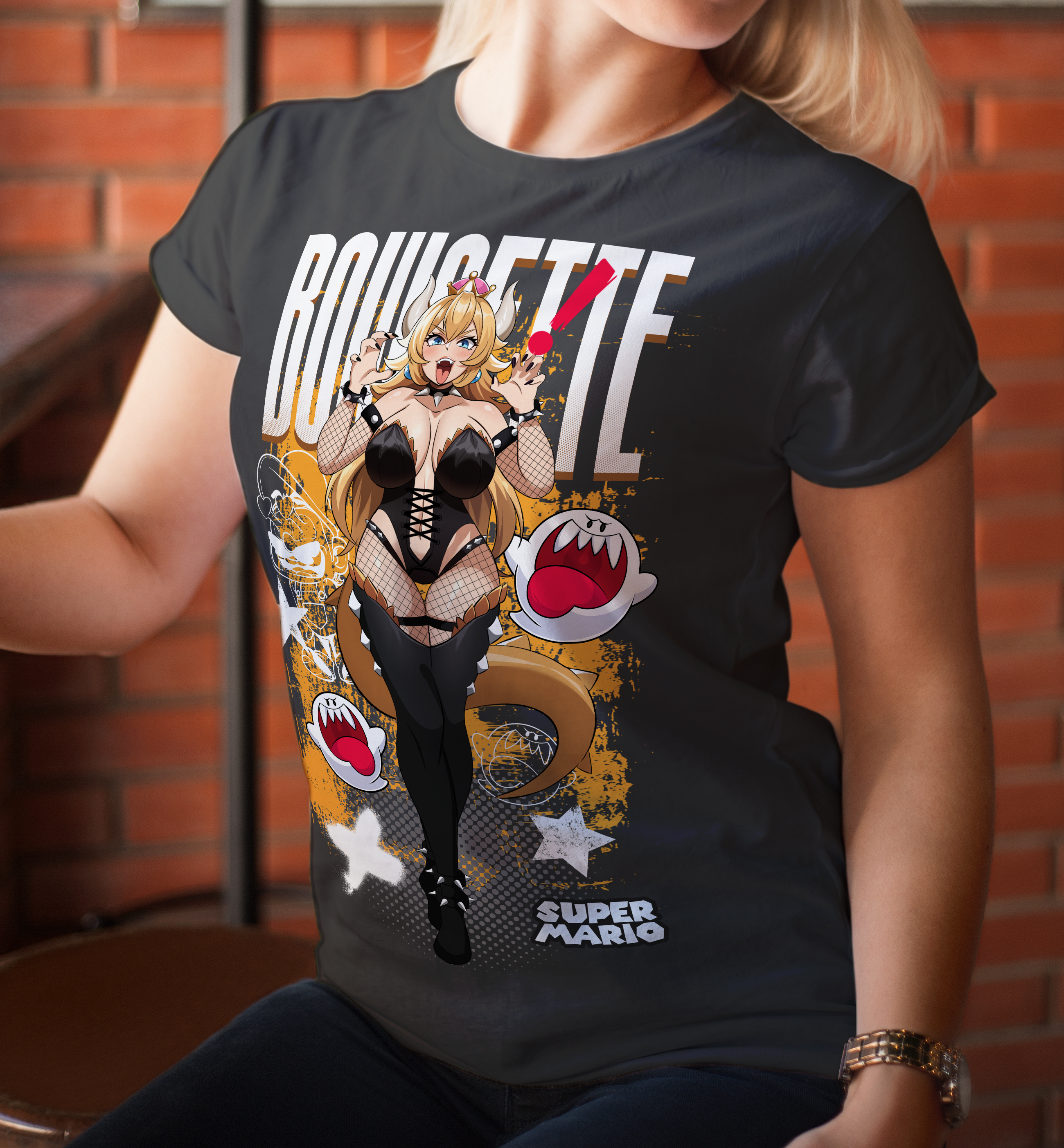 Screen Printed Apparel Bowsette